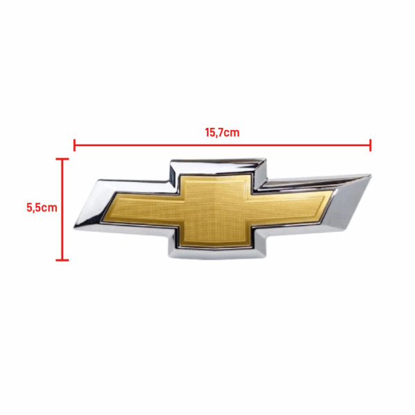 Emblema Grade Cruze Hatch 2017 Cromado BapImports - Imagem 2