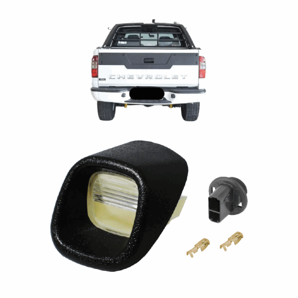 Lanterna Placa S-10 Blazer 2001 LE C Soquete BapImports