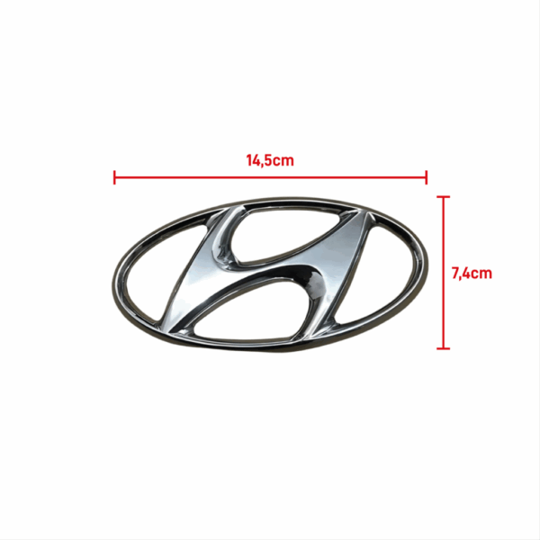 Emblema Grade Hyundai i30 2009 a 2012 - Imagem 2
