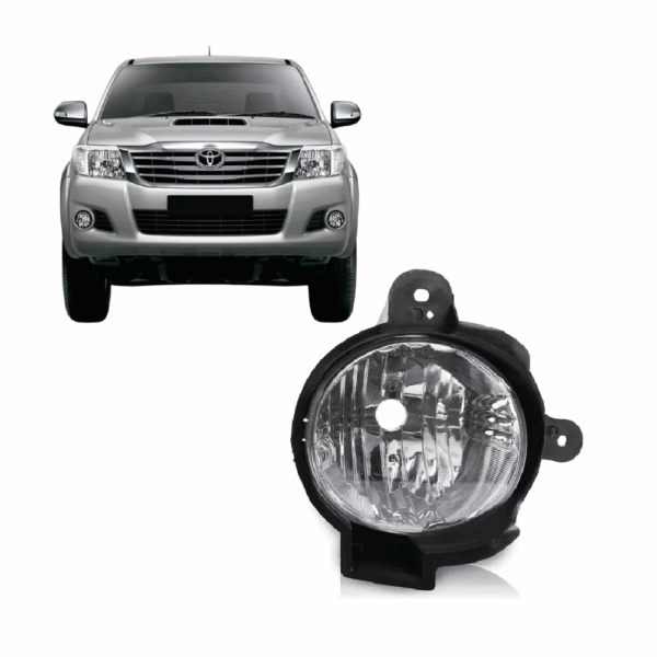 Farol Auxiliar Hilux 2012 a 2015 Lente Direita BapImports