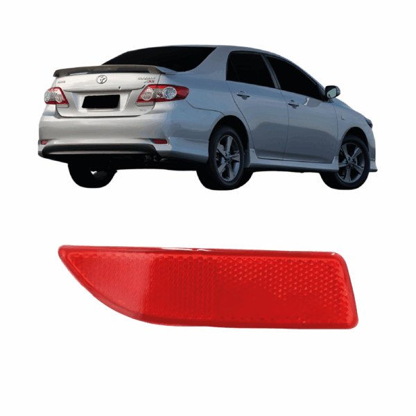 Refletor Corolla 2012 a 2013 Traseiro LD BapImports