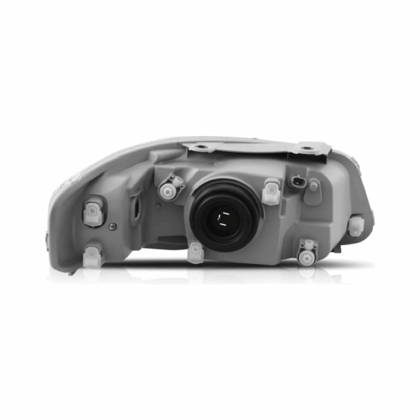 Farol Gol G4 2006 a 2009 Mascara Cinza Lado Esquerdo Importado - Imagem 3