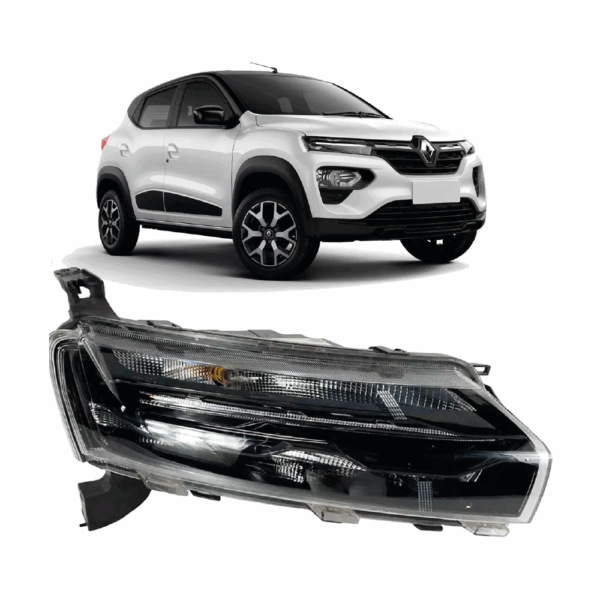 Farol Superior Kwid 22/23 DRL Lente Direita Superior BapImports