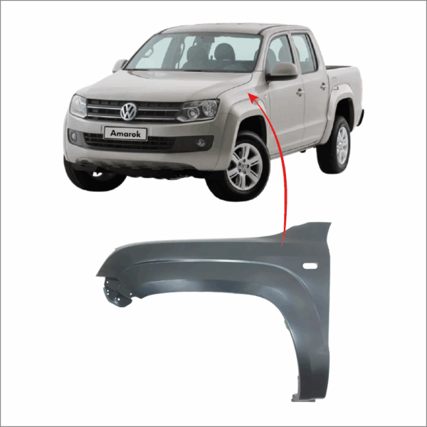 Paralama Amarok 10/ Lente Esquerda BapImports