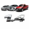 Letreiro Fiat 1.4 Cromado Modelo Novo BapImports