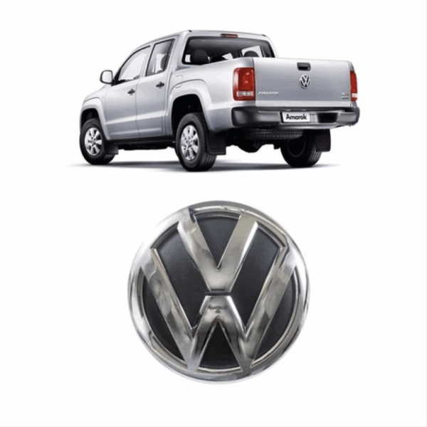 Emblema Tampa Traseira Amarok 2012 VW Logo