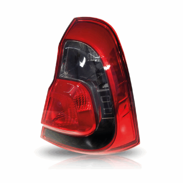 Lanterna Clio 3/5 PT 2012 Carcaca Preta Fume Lado Direito BapImports - Imagem 2