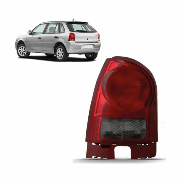 Lanterna Gol GIV Vermelho/Fume Lente Esquerda BapImports