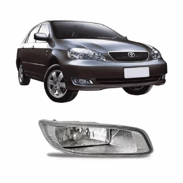 Farol Auxiliar Corolla 2005 a 2008 Lente Direita BapImports