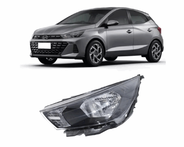Farol HB-20 23/ Sem LED Lado Esquerdo BapImports