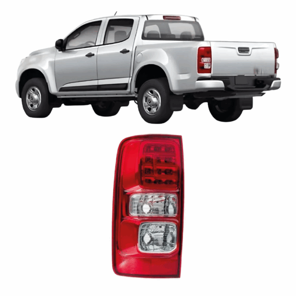 Lanterna S-10 2012/ Sem LED Lente Esquerda PL BapImports