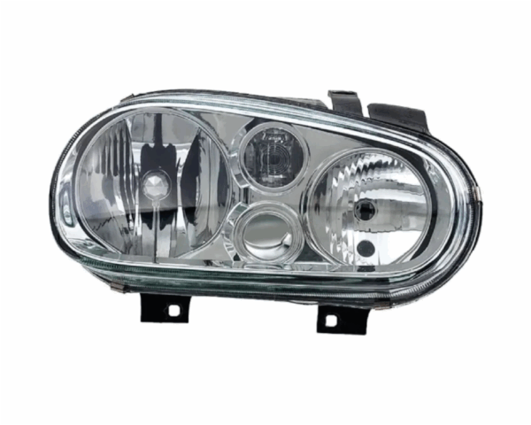 Farol Golf 99/06 Cromado Lado Direito Import - Imagem 2