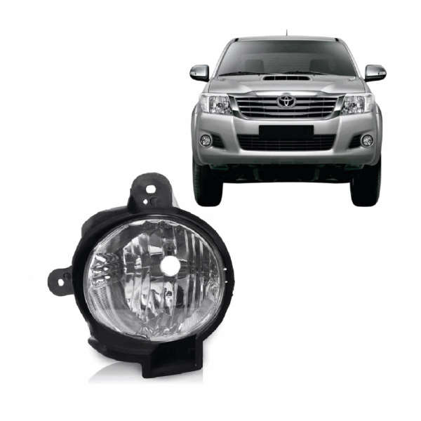Farol Auxiliar Hilux 2012 a 2015 Lente Esquerda BapImports