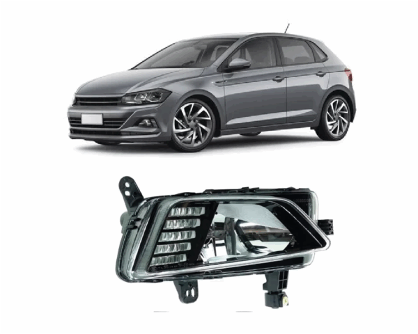 Farol Aux Polo/Virtus 18/21 Lado Direito Com DRL Import