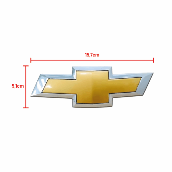 Emblema Grade Agile Dianteiro Cromado BapImports - Imagem 2
