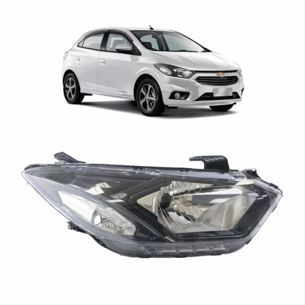 Farol Palio 2009 a 2018 Com Volta Preto Foco Crom LE