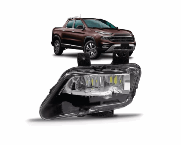 Farol Auxiliar Renegade/Pulse/Toro 22/ Lado Direito LED Import