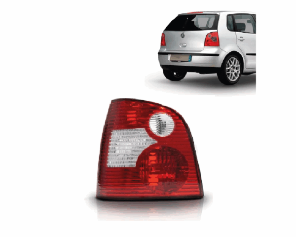 Lanterna Polo Hatch 02/06 Pisca Cristal Lente Esquerda BapImports