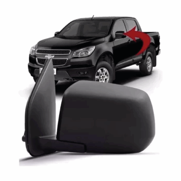 Retrovisor S-10 12/18 Fixo Lente Direita METAGAL BapImports