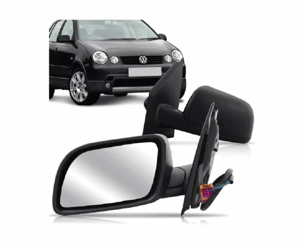 Retrovisor Polo 02/08 Eletrico Lado Esquerdo BapImports - Imagem 2