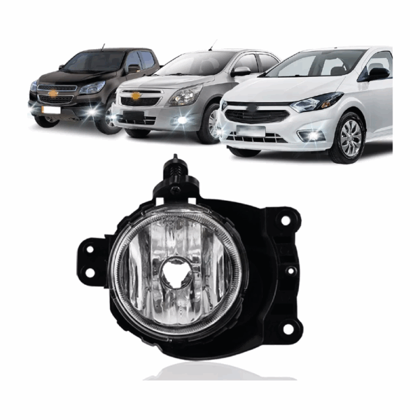 Farol Auxiliar Onix/Cobalt/S-10 18/ Lente Direita BapImports