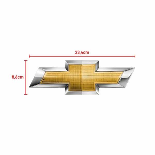 Emblema Grade Spin 2012 a 2016 Dianteiro BapImports - Imagem 2