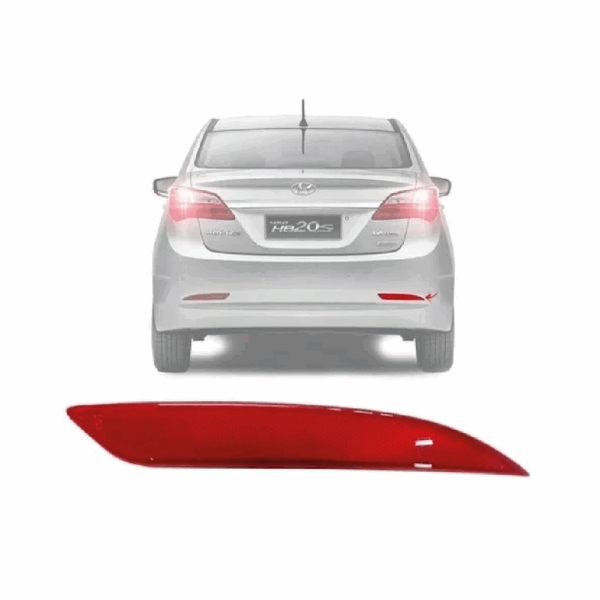 Refletor HB20 Sedan 2012 a 2015 LD Traseiro BapImports